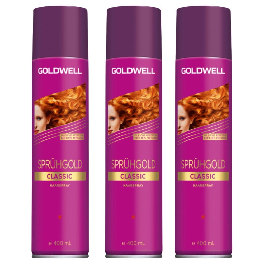 Goldwell Sprühgold Classic Haarspray Bundle 3x400 ml