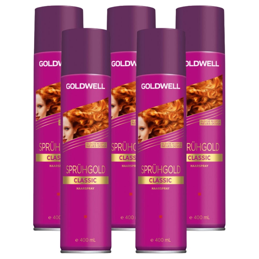 Goldwell Sprühgold Classic Haarspray Bundle 5x400 ml