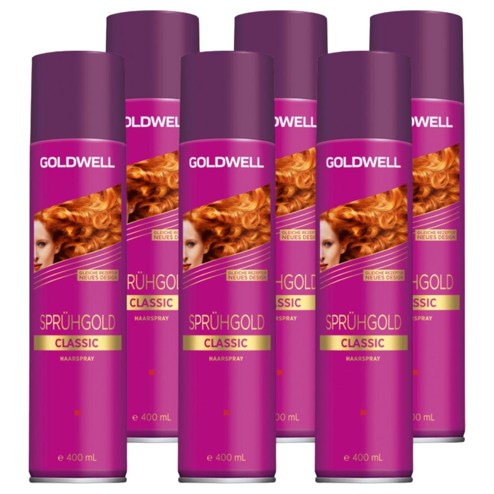 Goldwell Sprühgold Classic Haarspray Bundle 6x400 ml