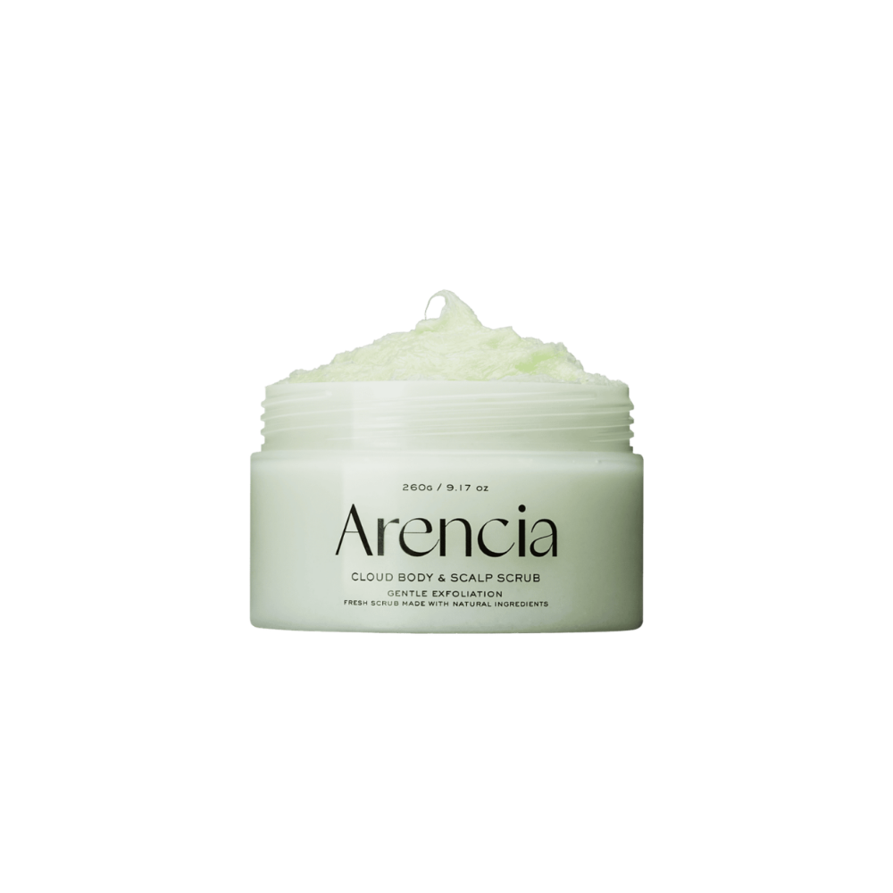 Arencia Fresh Cloud Body & Scalp Scrub Geranium & Primrose 260 g
