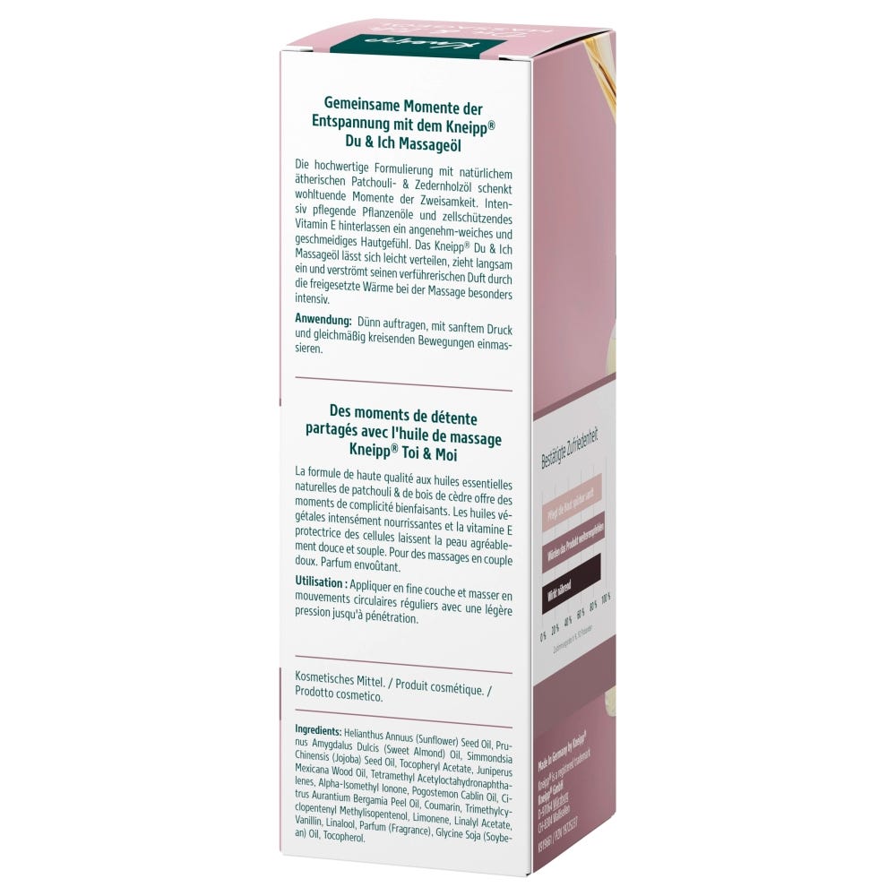 Kneipp Du & Ich MASSAGEÖL 100 ml