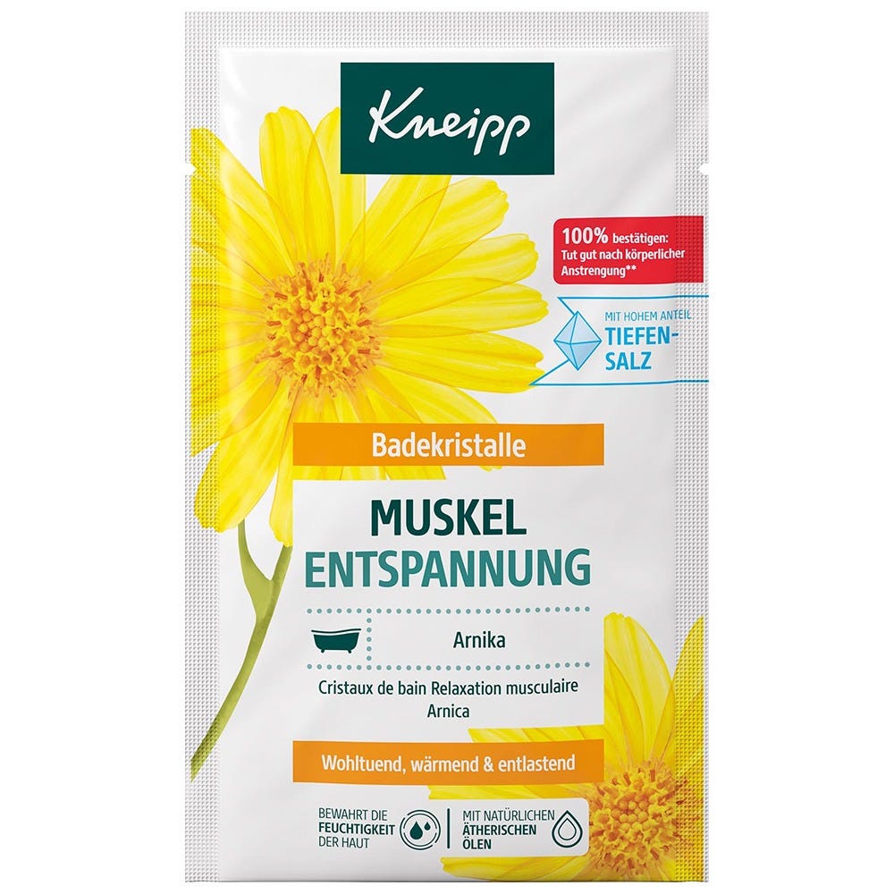 Kneipp Badekristalle Muskel Entspannung Arnika 60 g