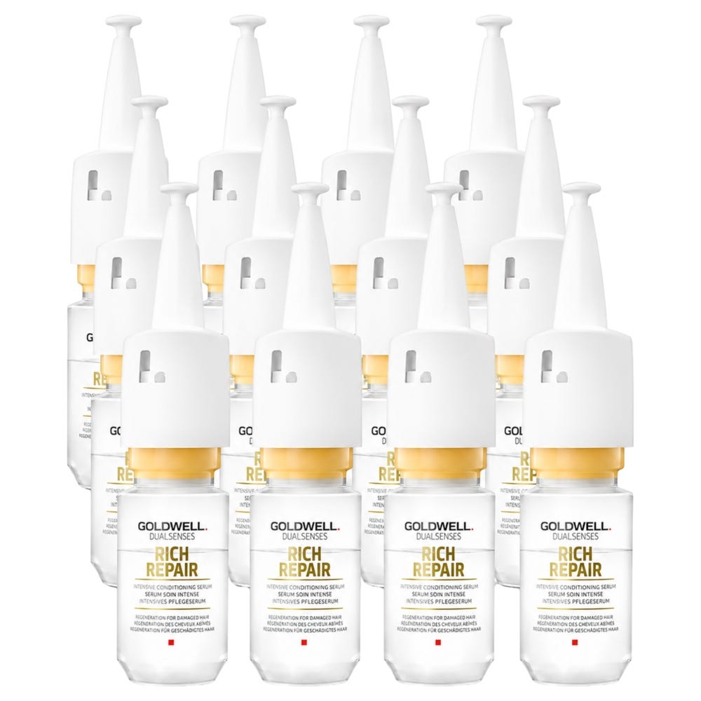 Goldwell Dualsenses Rich Repair Intensive Serum Bundle 12x 18 ml