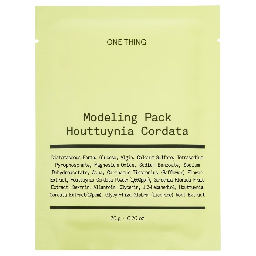 ONE THING Houttuynia Cordata Modeling Pack 20 g