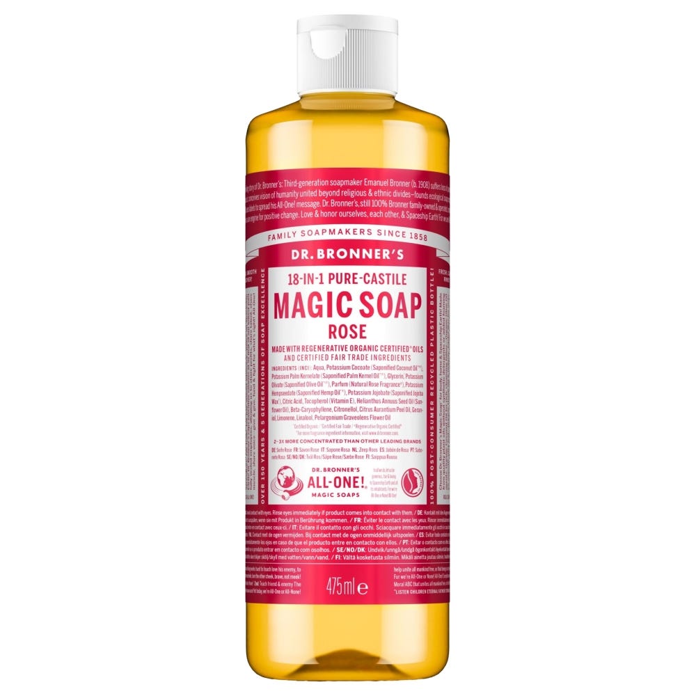 Dr. Bronner’s  Magic Soap Rose 475 ml