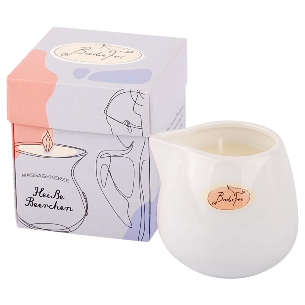 Badefee Massagekerze Heisse Beerchen 70 g