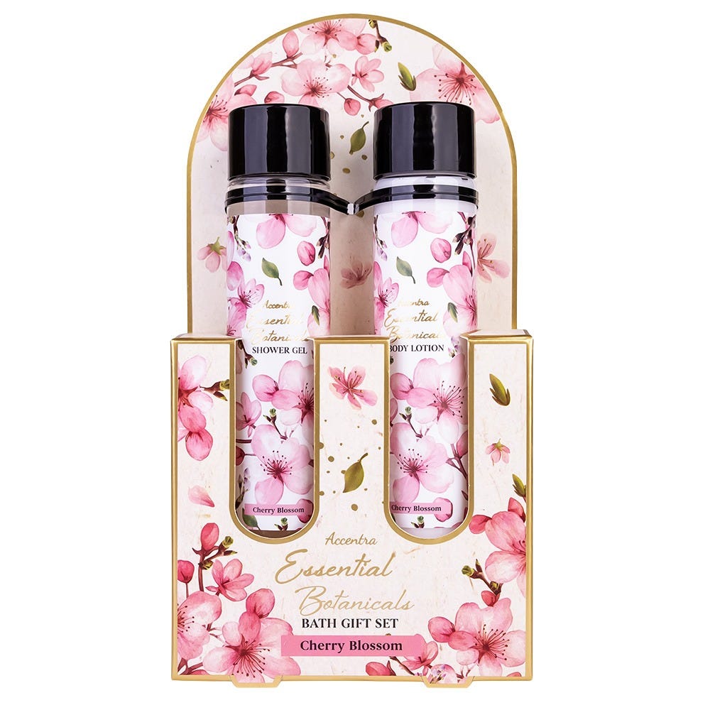 Accentra BadesetEssentail Botanicals Geschenkbox Cherry Blossom