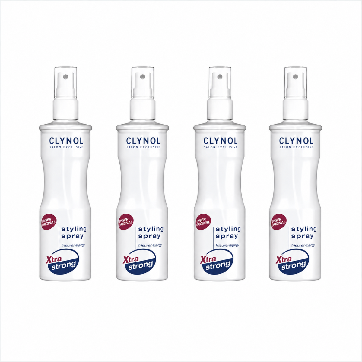 Clynol Styling Spray Extra Strong Bundle 4x250 ml