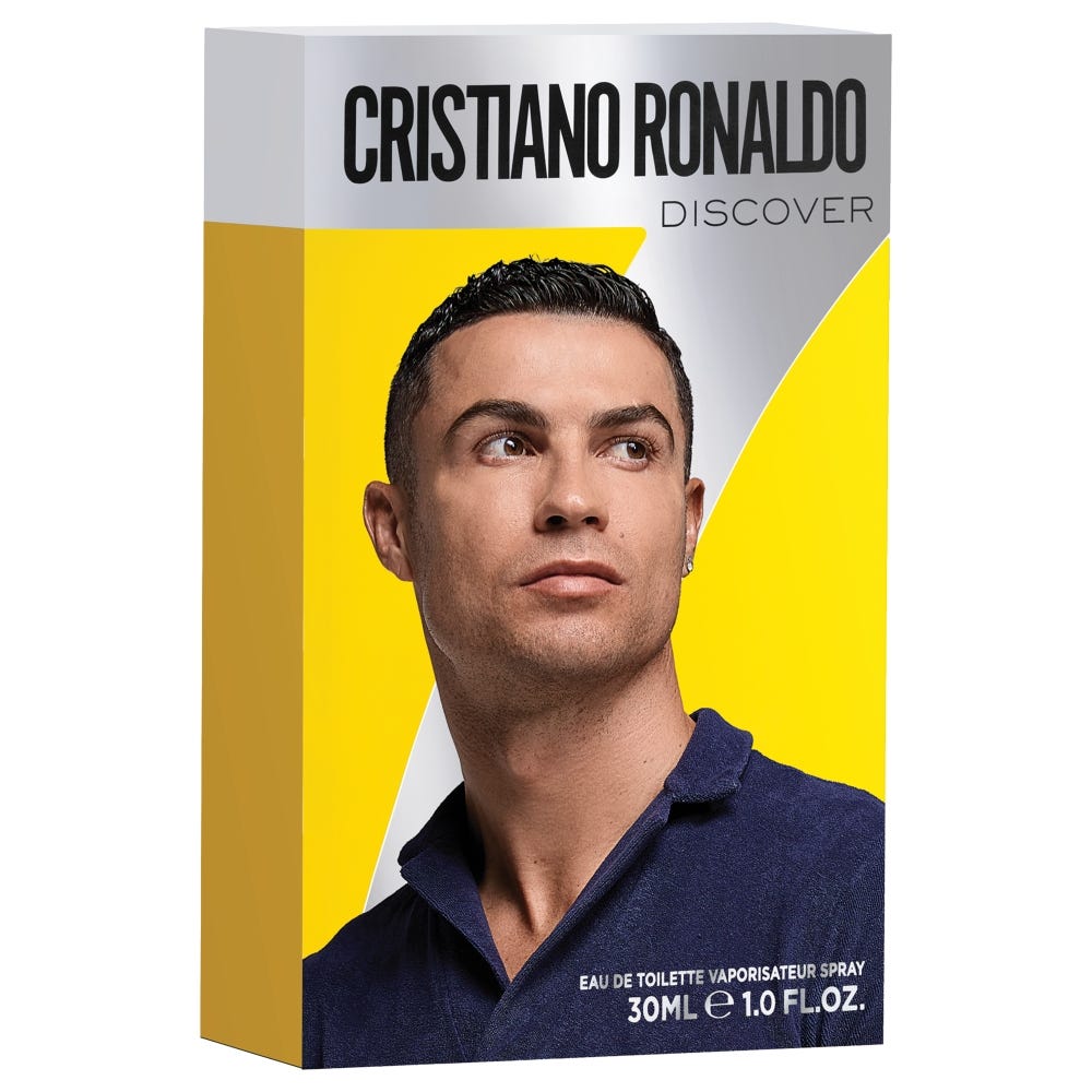 Cristiano Ronaldo Discover Eau de Toilette for him 30 ml