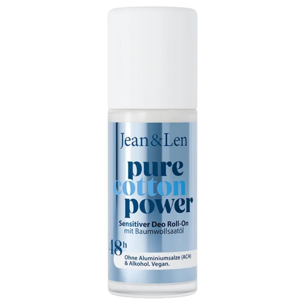 Jean&Len Deo Roll-On Pure Cotton Power 50 ml