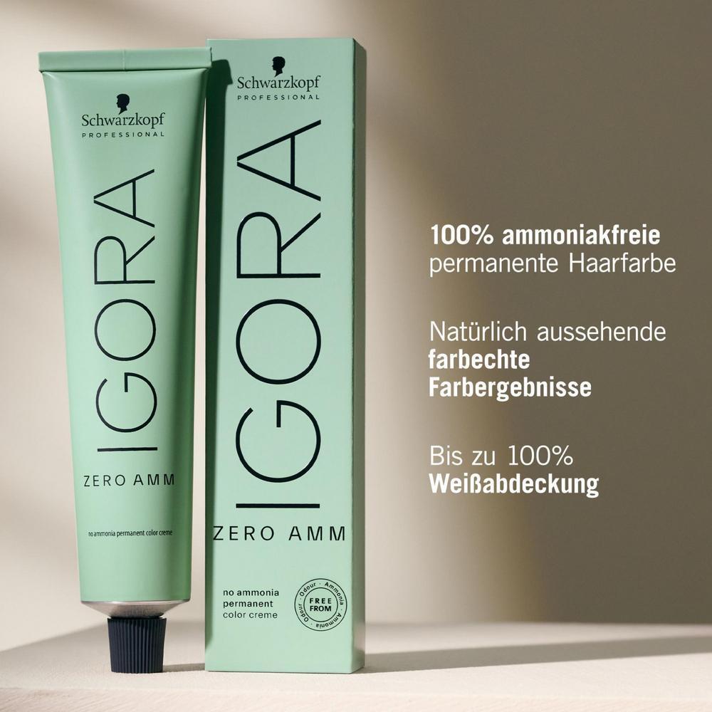 Schwarzkopf Professional IGORA ZERO AMM 8-06 Light Blonde Natural Chocolate 60 ml