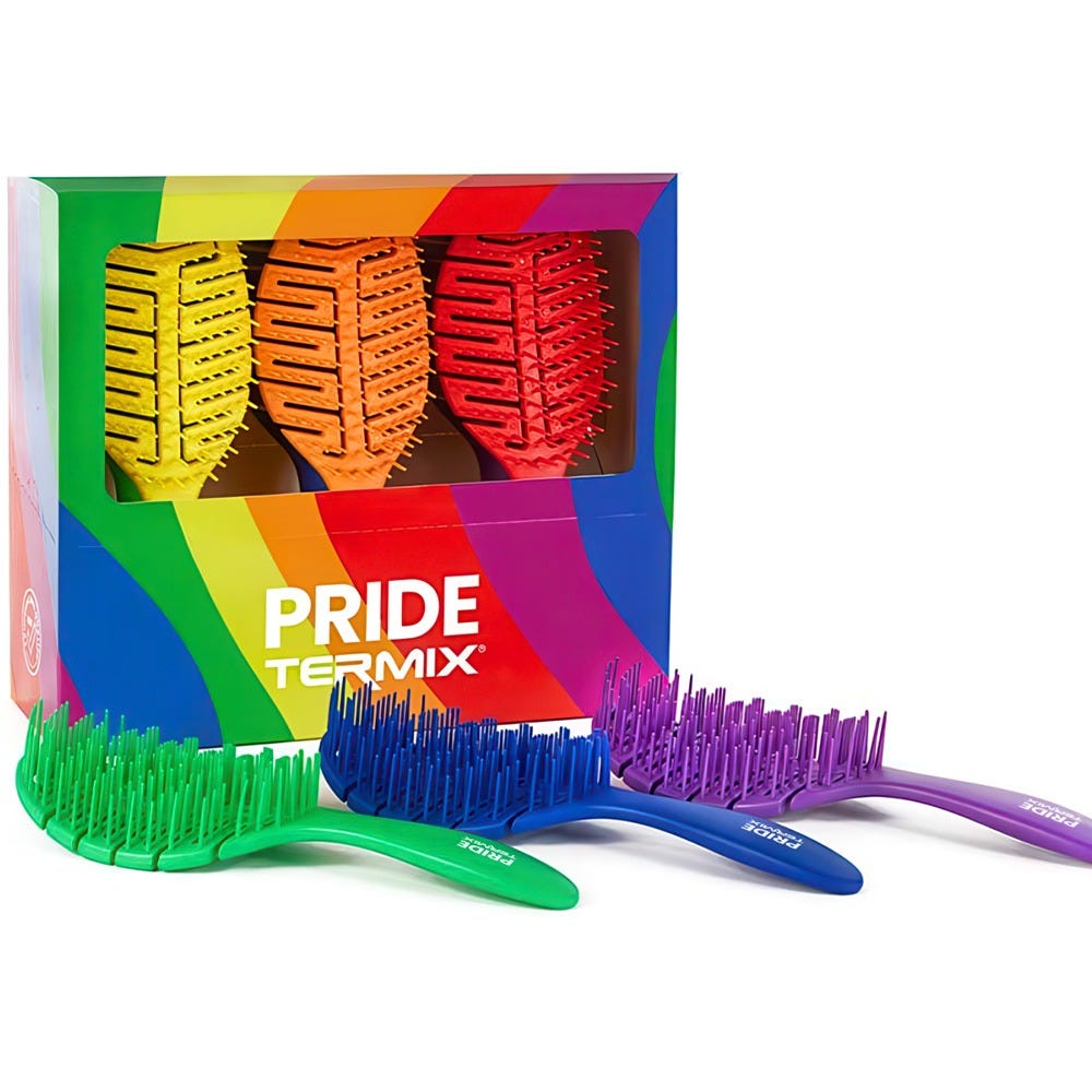 Termix Pride Detangling Hair Brush 6er-Pack