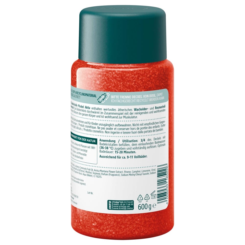 Kneipp Badekristalle MUSKEL AKTIV 600 g
