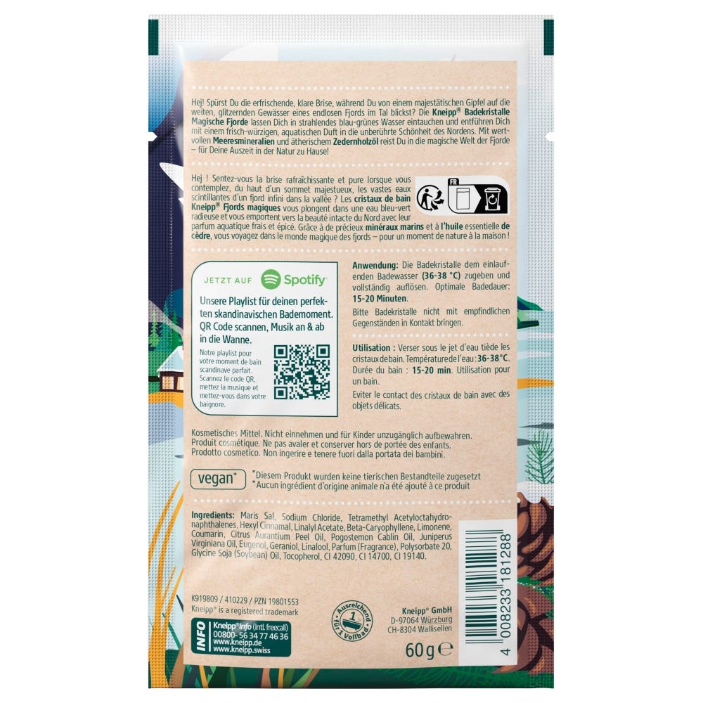 Kneipp Magische FJORDE Badekristalle 60 g
