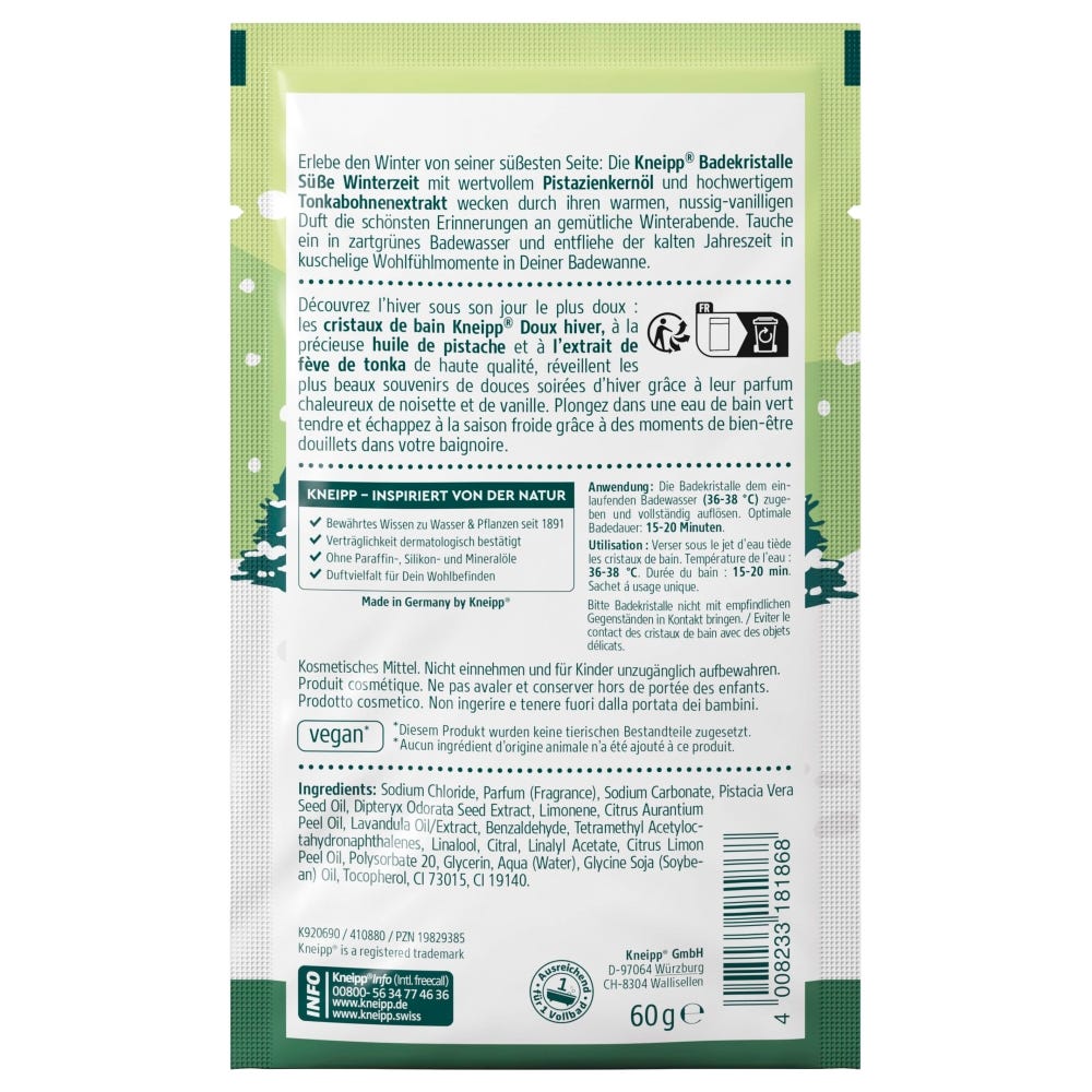 Kneipp Süße WINTERZEIT Badekristalle 60 g