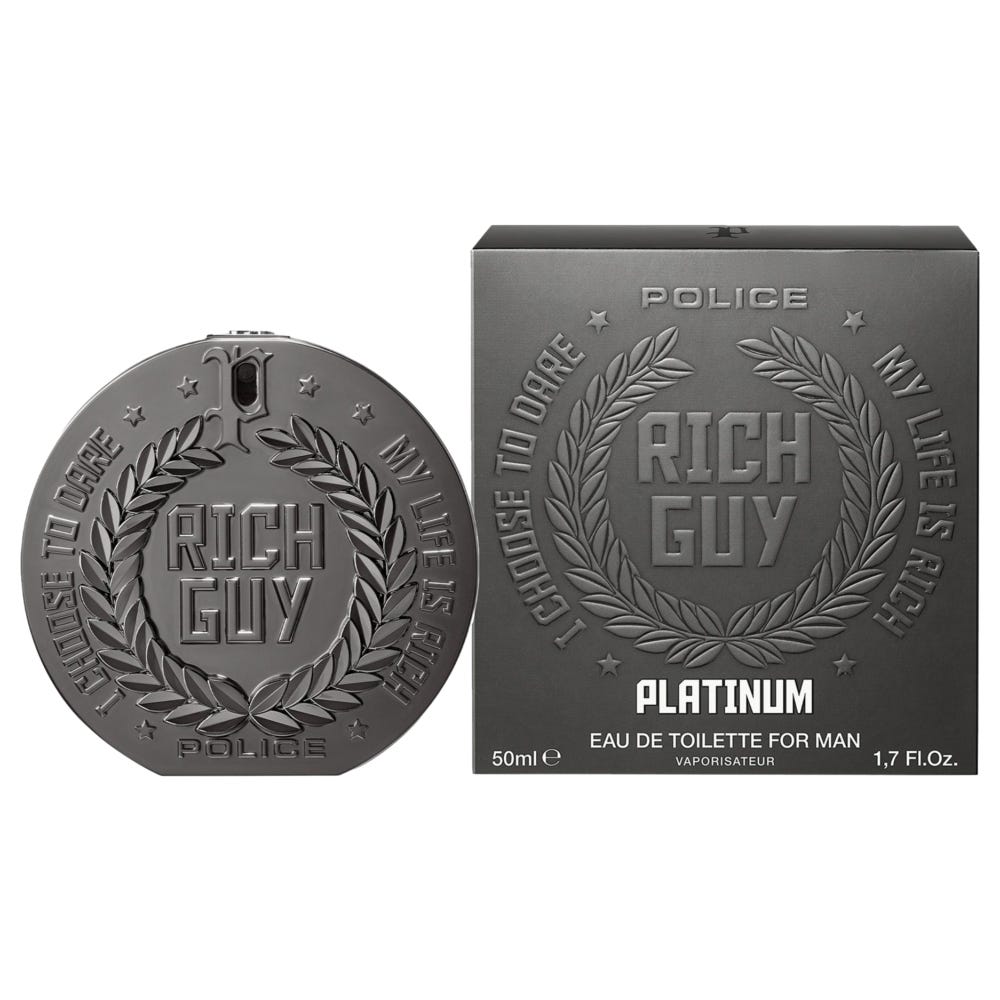 POLICE Rich Guy Platinum For Man Eau de Toilette 50 ml