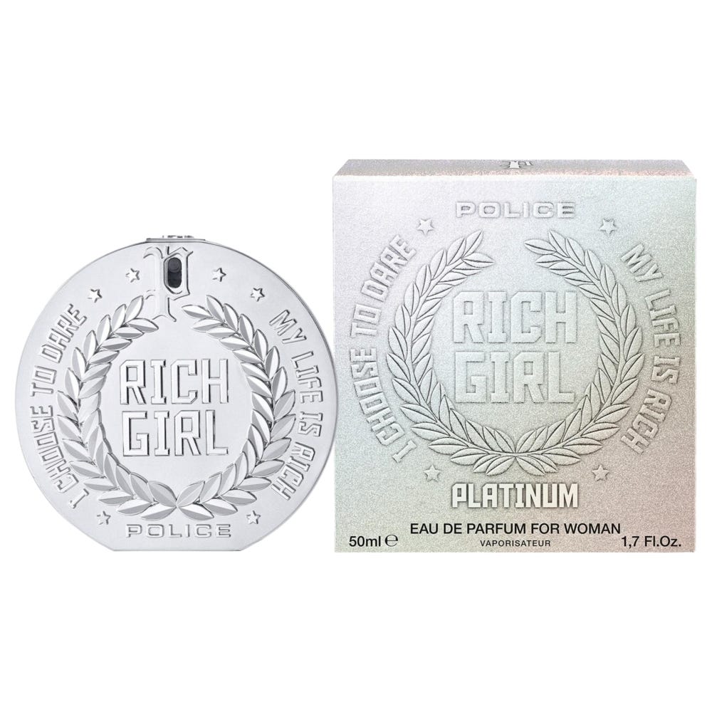 POLICE Rich Girl Platinum For Woman Eau de Parfum 50 ml