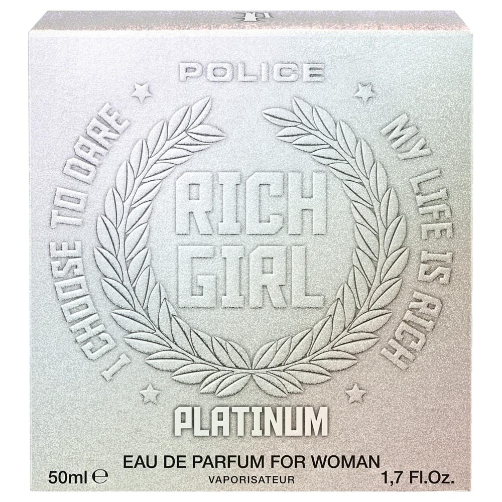 POLICE Rich Girl Platinum For Woman Eau de Parfum 50 ml