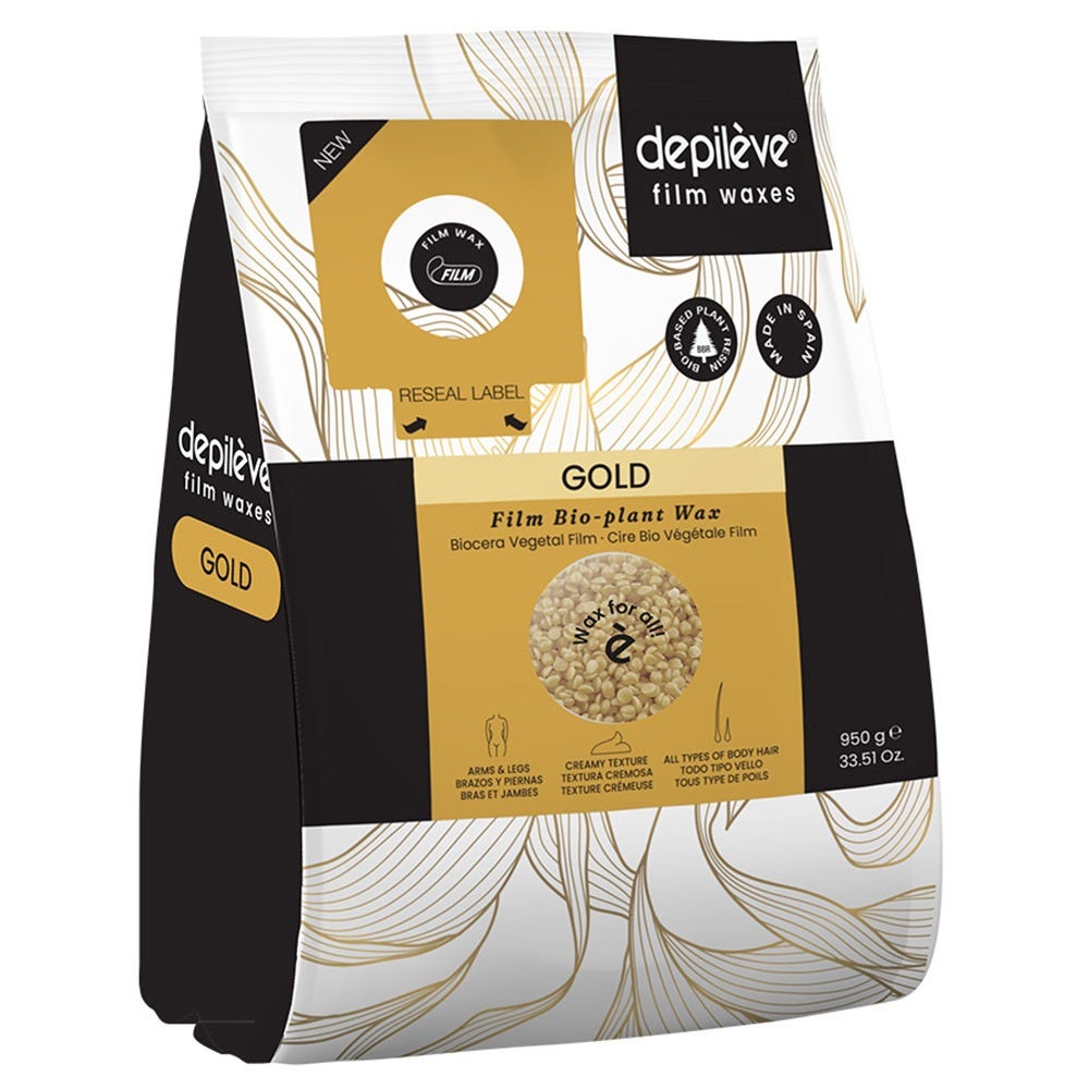 depileve FILM WAX DEPIL FILM GOLD BEADS 950 g