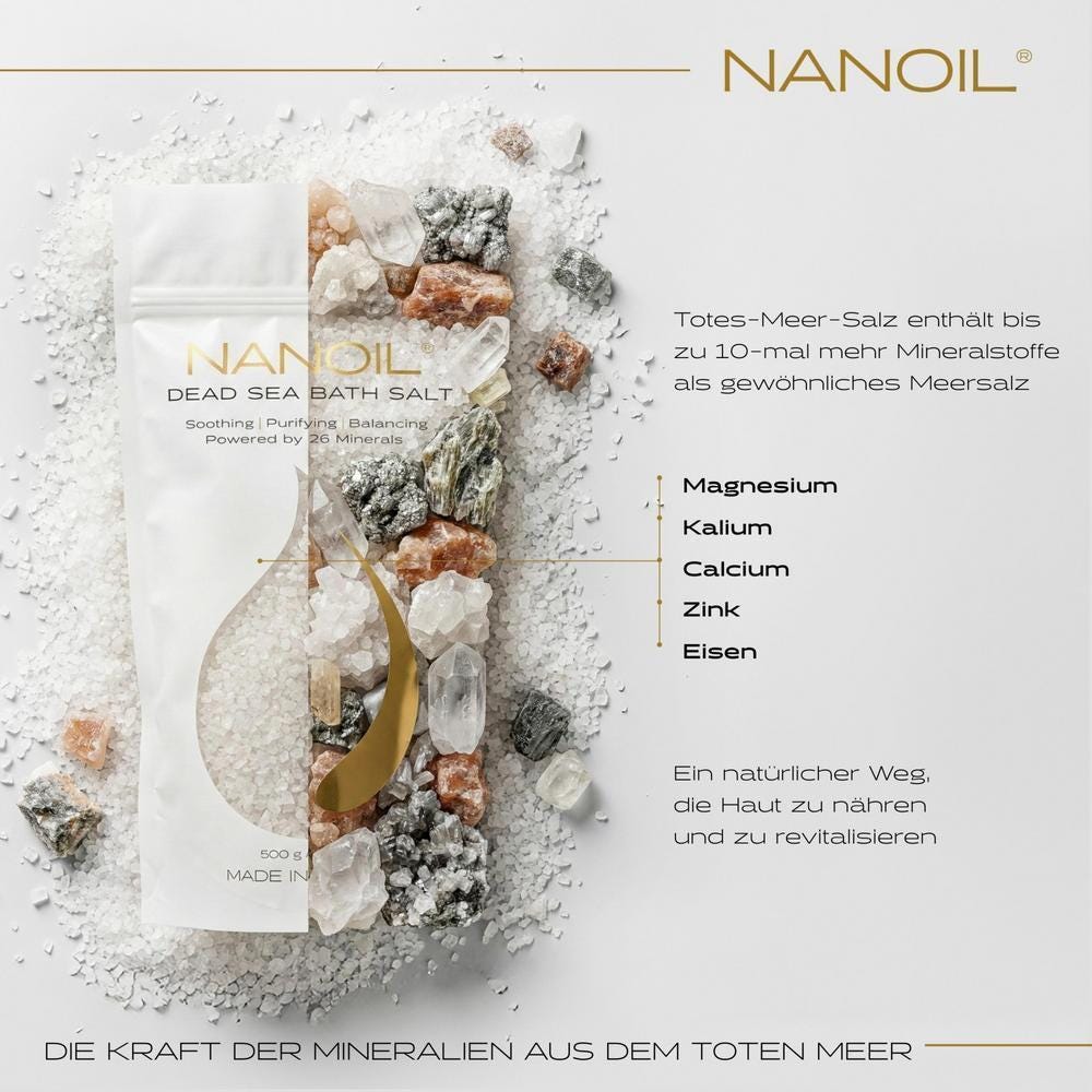 Nanoil Dead Sea Bath Salt 500 g