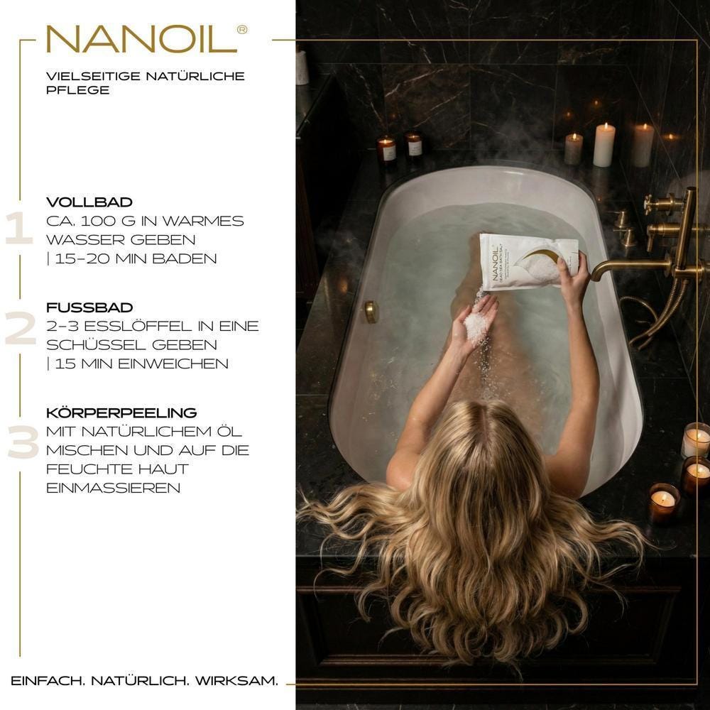Nanoil Dead Sea Bath Salt 500 g