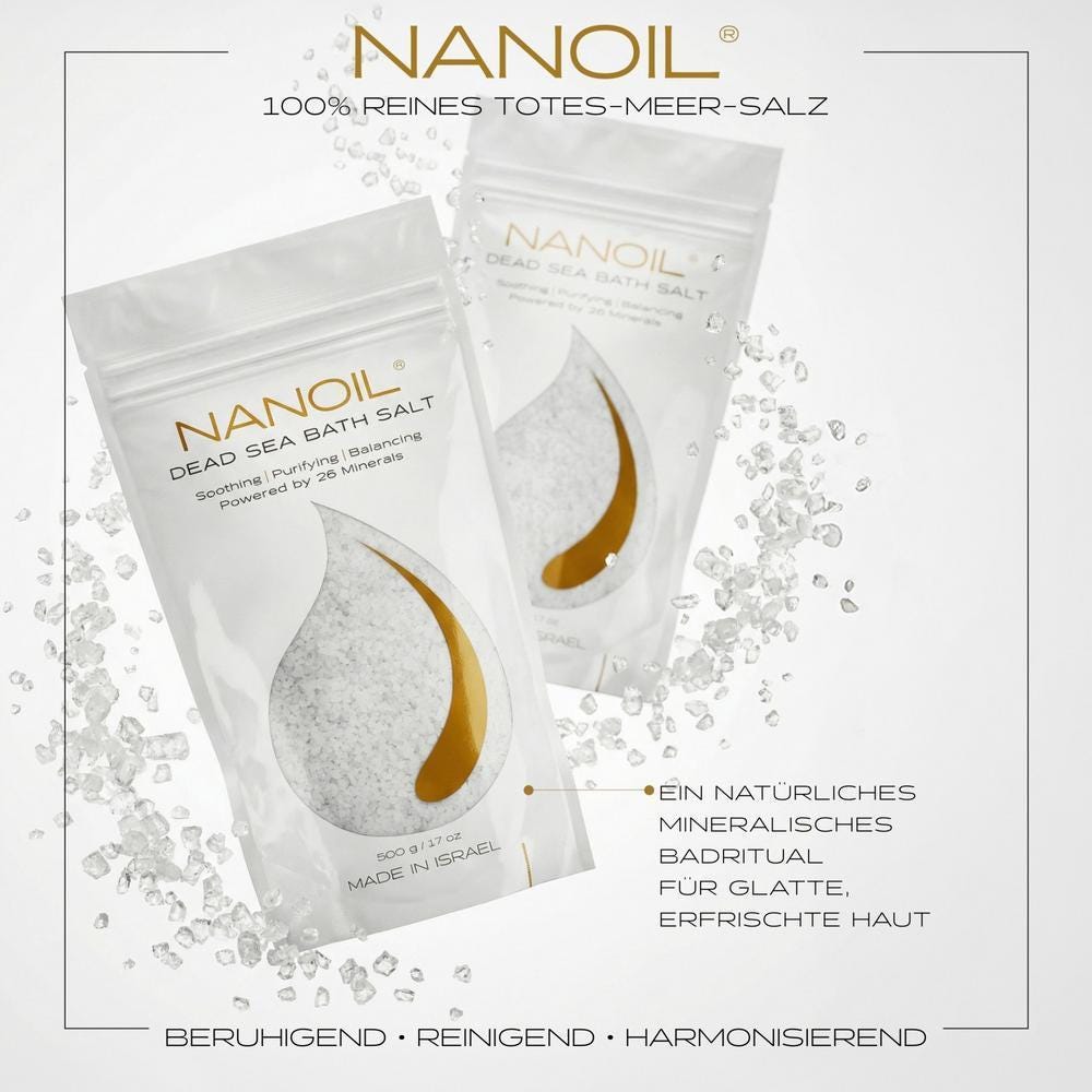 Nanoil Dead Sea Bath Salt 500 g