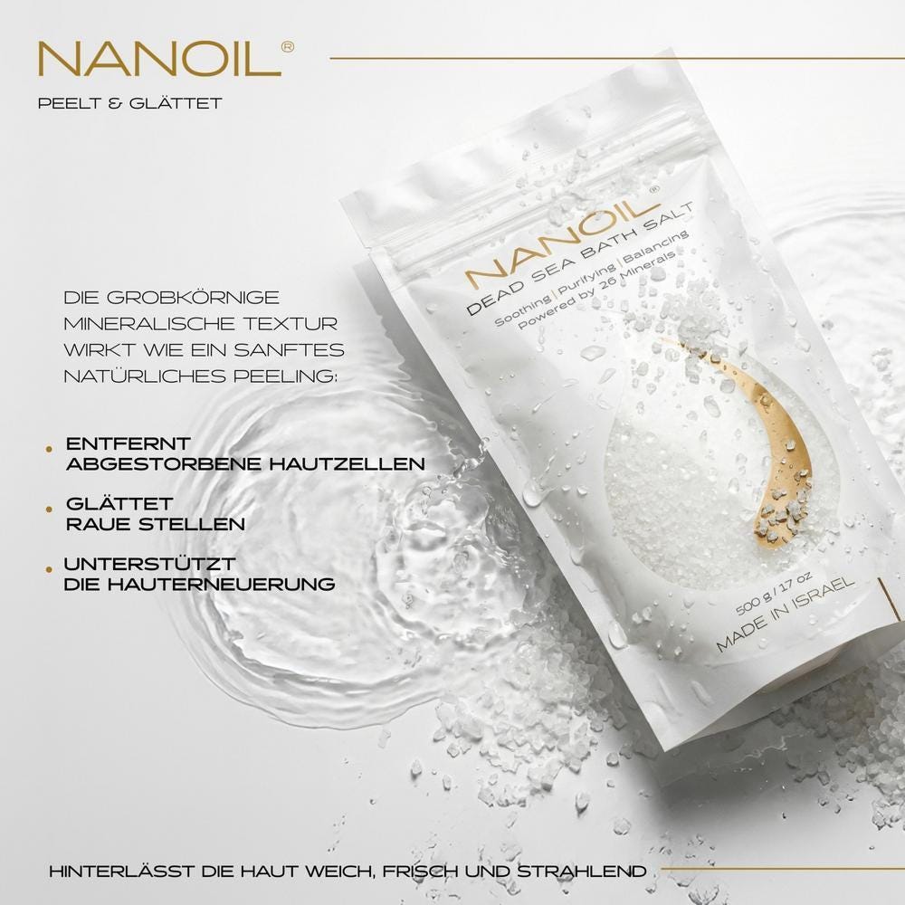 Nanoil Dead Sea Bath Salt 500 g