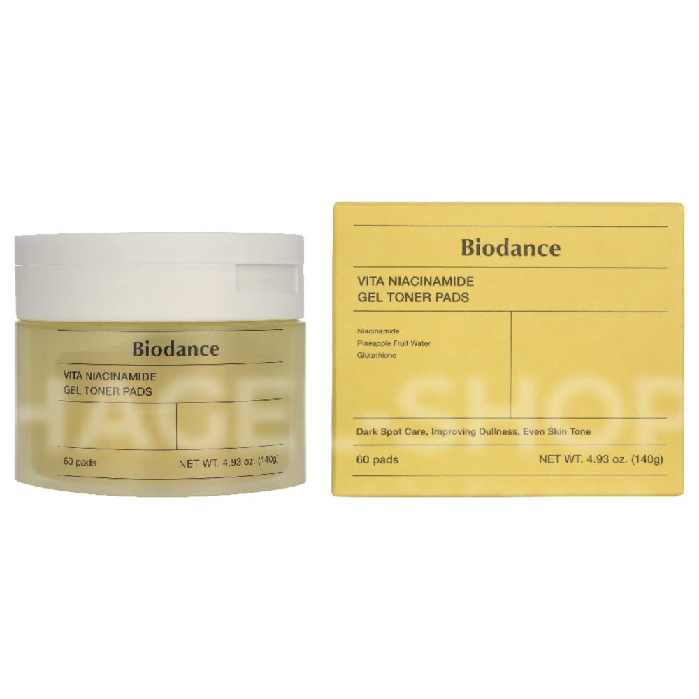 Biodance Vita Niacinamide Gel Toner Pad 60 Stück