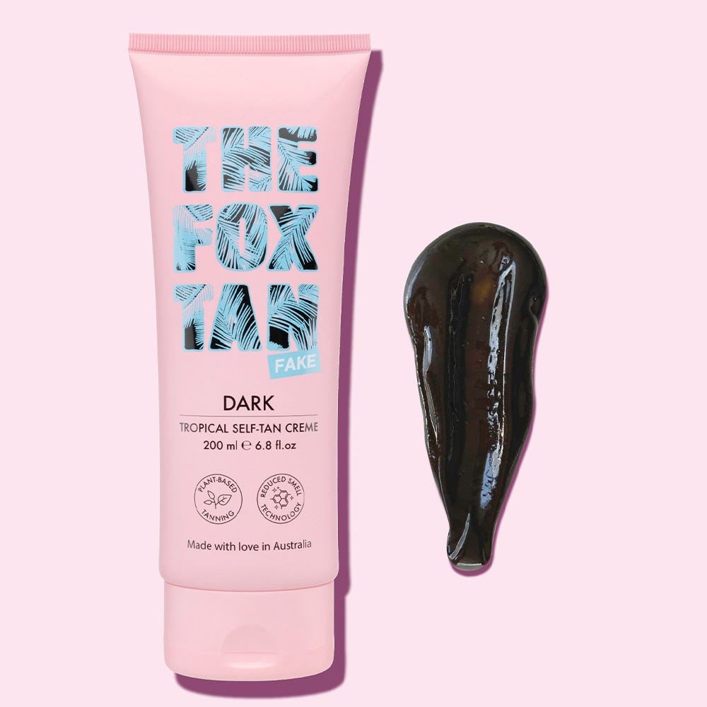 THE FOX TAN Dark Tropical Self-Tan Crème 200 ml