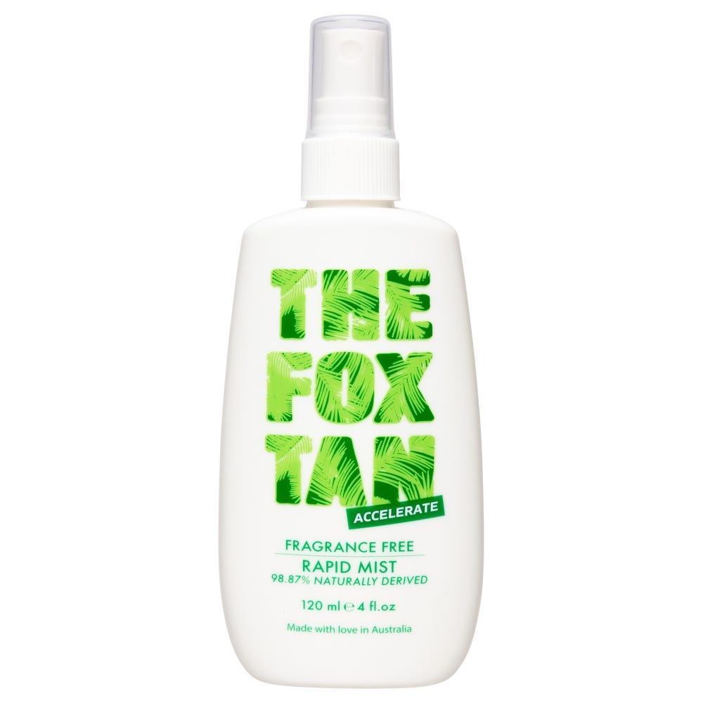 THE FOX TAN Fragrance Free Rapid Tanning Mist 120 ml