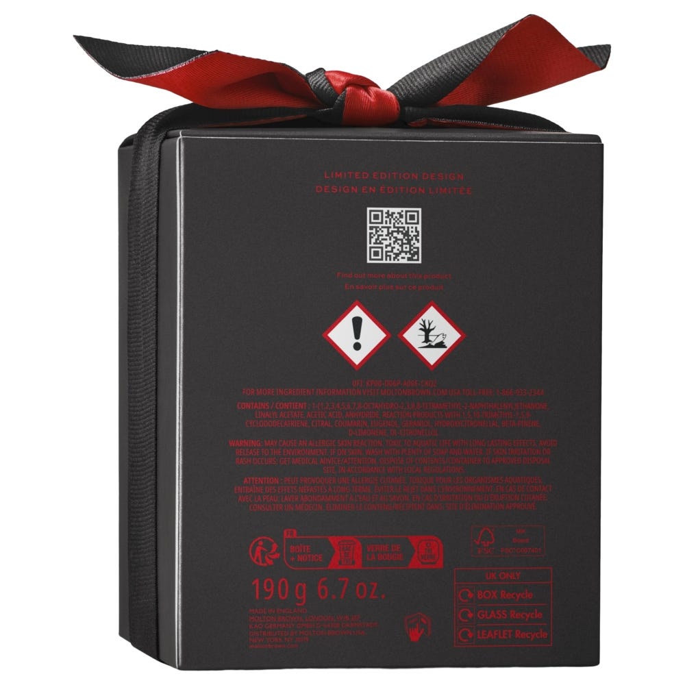 Molton BrownRe-charge Black Pepper Duftkerze  Limited Edition Design 1 Stück