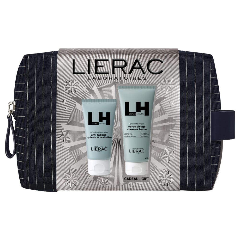 LIERAC Weihnachtsset Homme Feuchtigkeitsgel