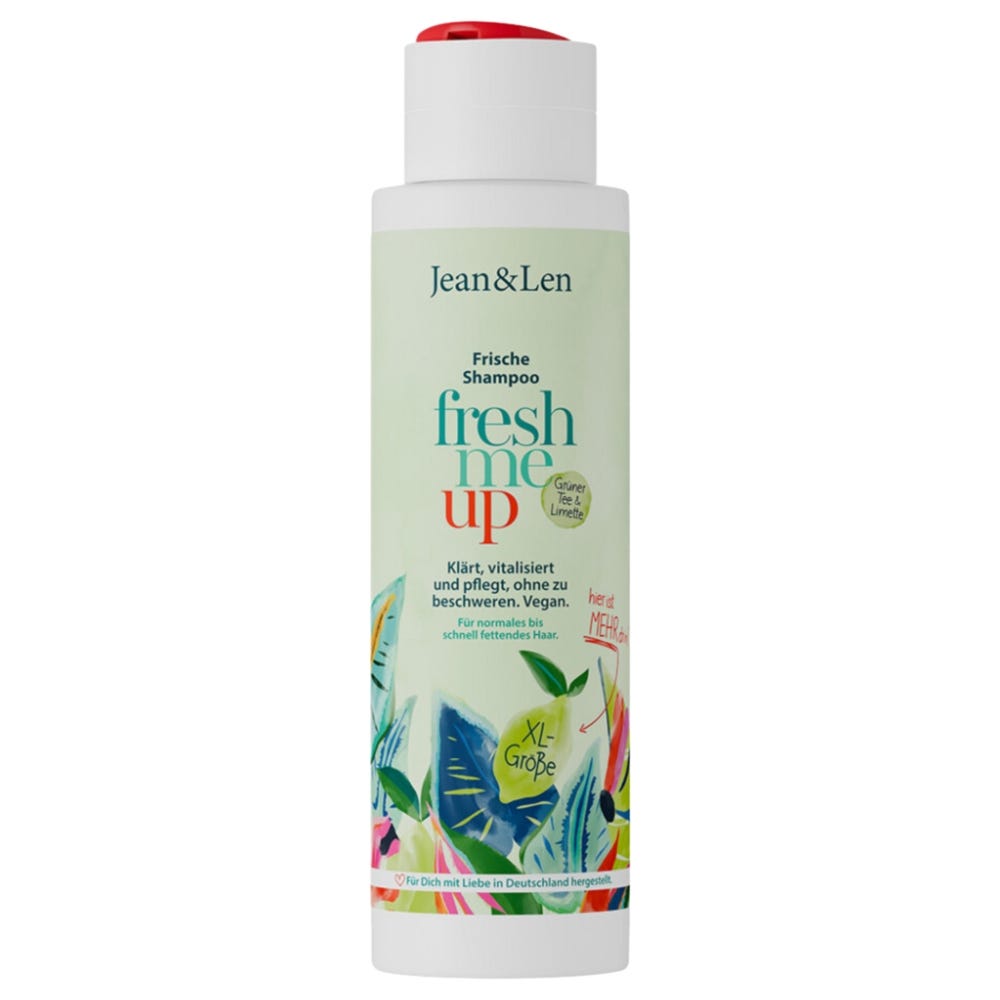 Jean & Len Shampoo Grüner Tee & Limette 500 ml