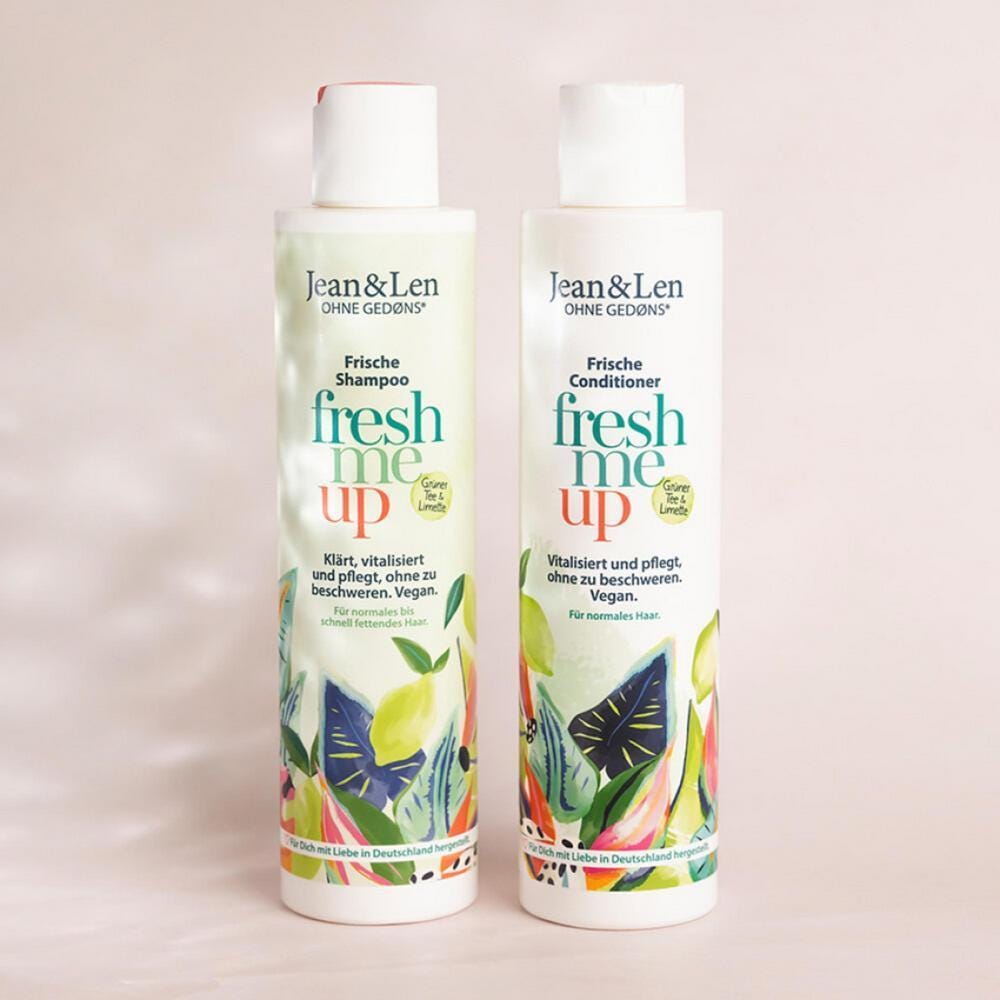Jean & Len Frische Shampoo Grüner Tee & Lime 300 ml