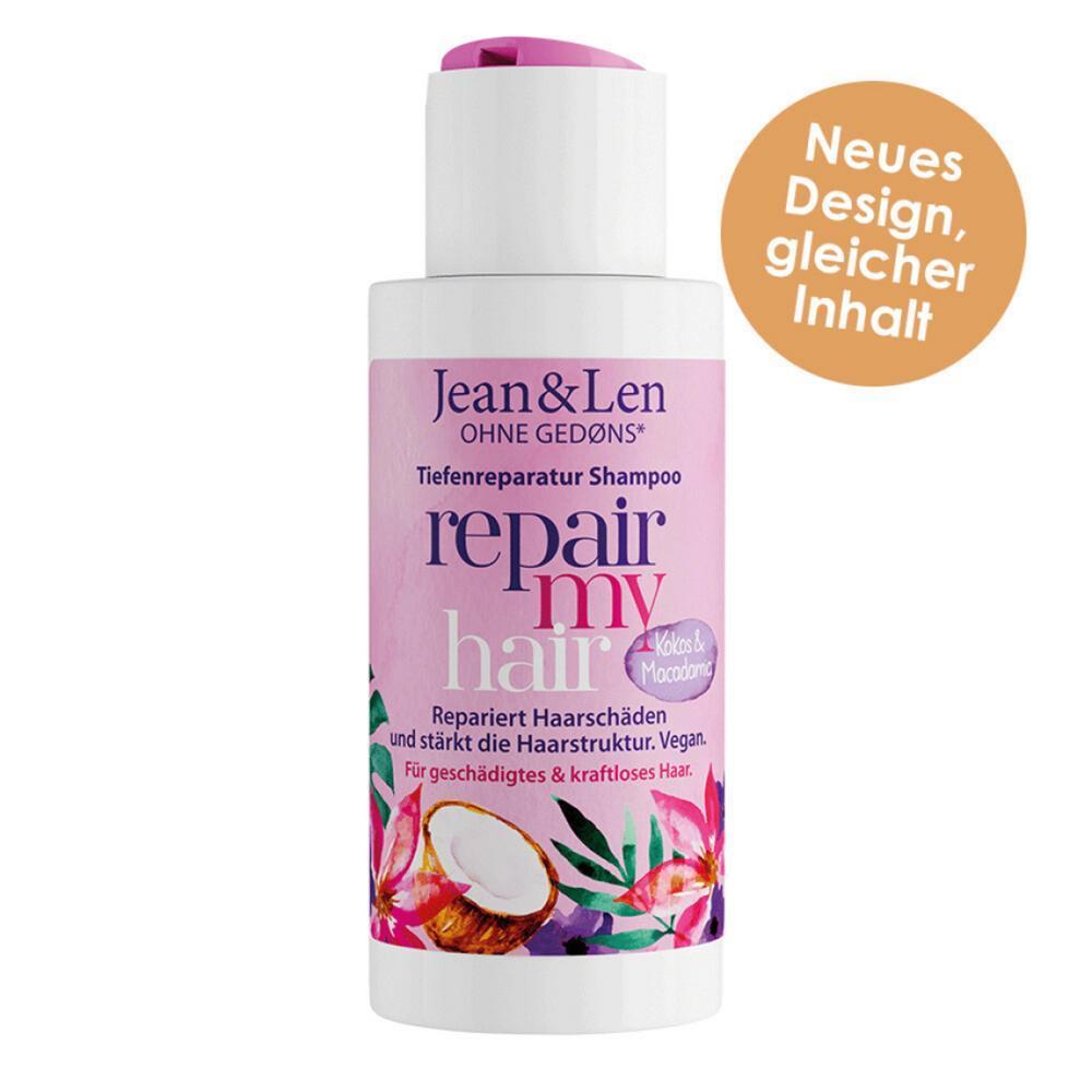 Jean & Len Shampoo Kokos & Macadamia Travel Size 50 ml