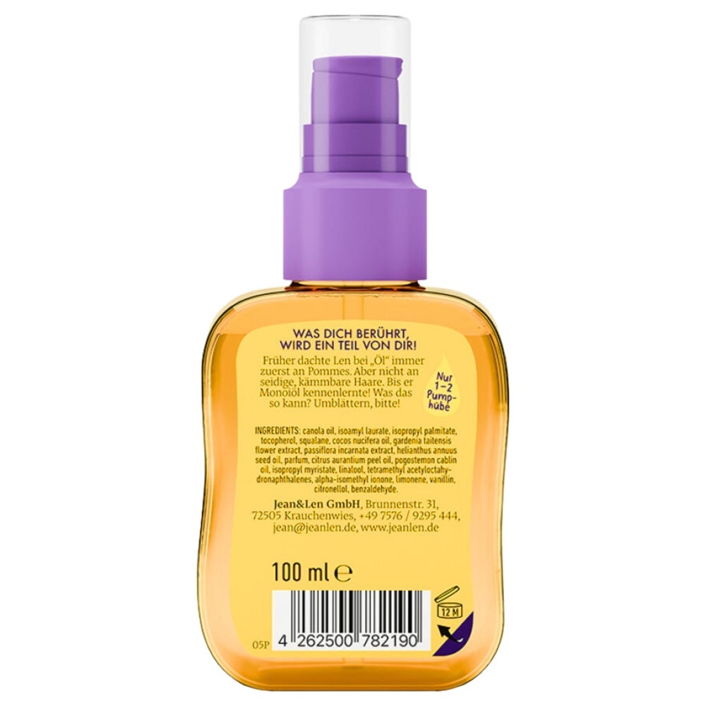 Jean & Len Haaröl Oil Care Therapy 100 ml