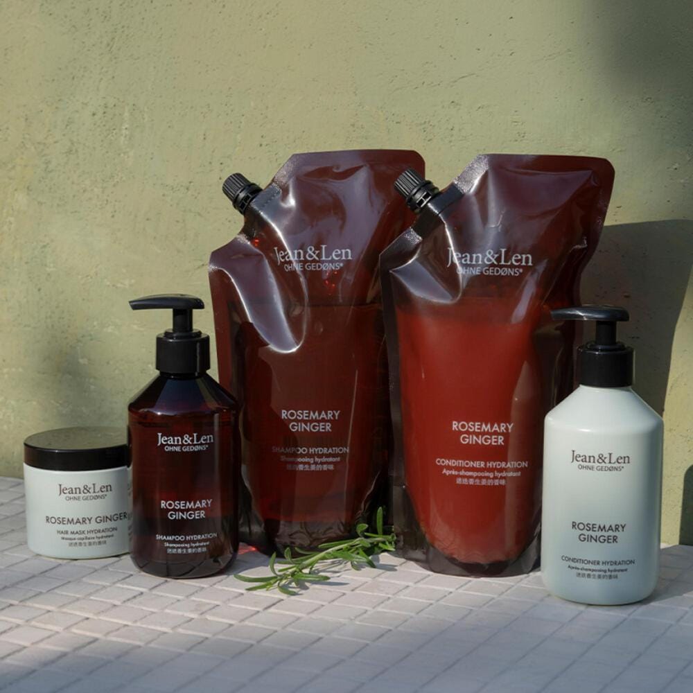 Jean & Len Conditioner Rosemary & Ginger Refill 600 ml