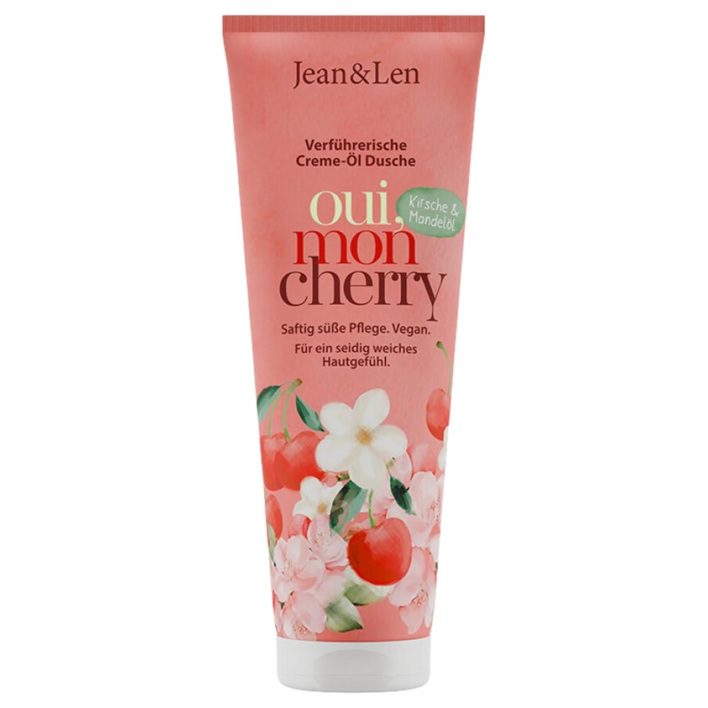 Jean & Len Creme-Öl Dusche Kirsche & Mandelöl 250 ml