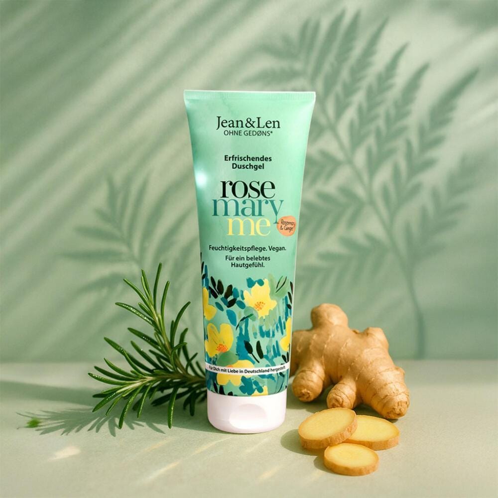 Jean & Len Duschgel Rosemary Ginger 250 ml