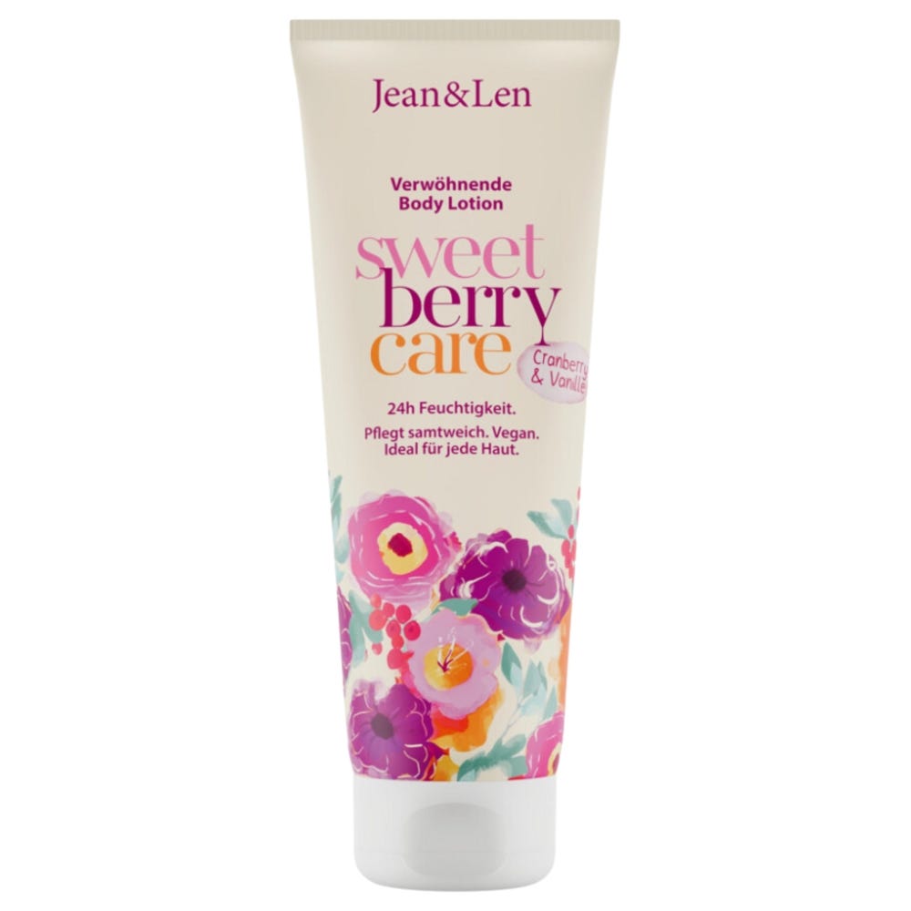 Jean & Len Body Lotion Cranberry & Vanille 250 ml