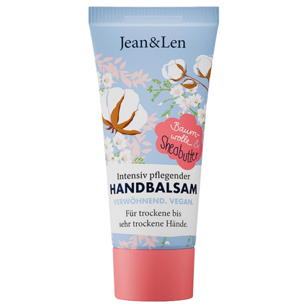 Jean & Len Handbalsam Baumwolle/Sheabutter 20 ml