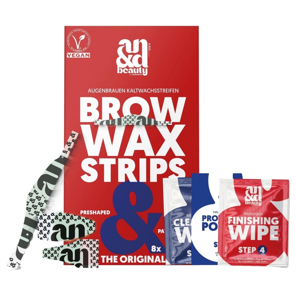 A.N.D. beauty Brow Wax Strips