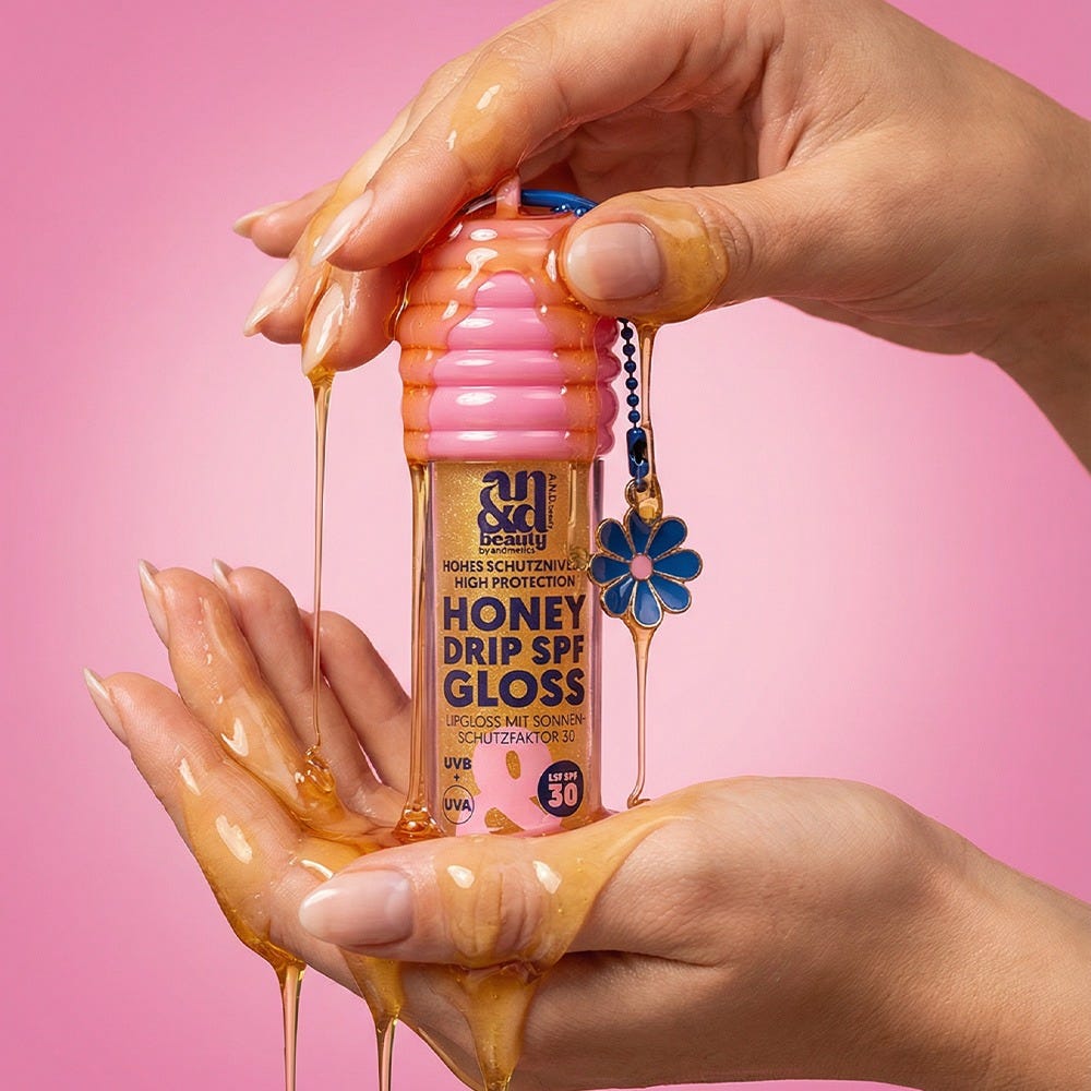 A.N.D. beauty Honey Drip SPF 30 Gloss 4,5 g