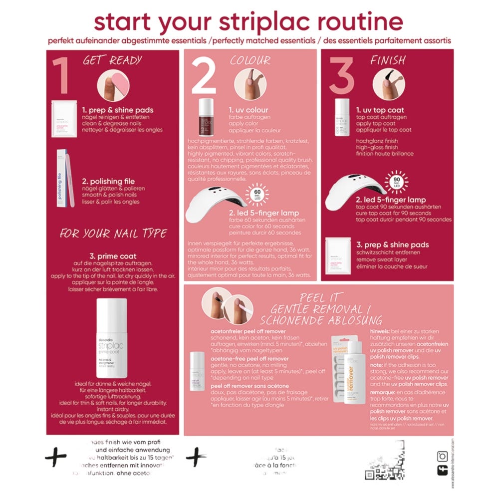 Alessandro Striplac UV Starter Set Winter Edition Normal & Soft Nails