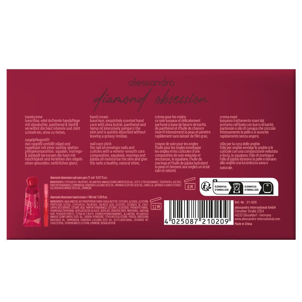 alessandro Diamond Obsession Hand & Nail Care Set