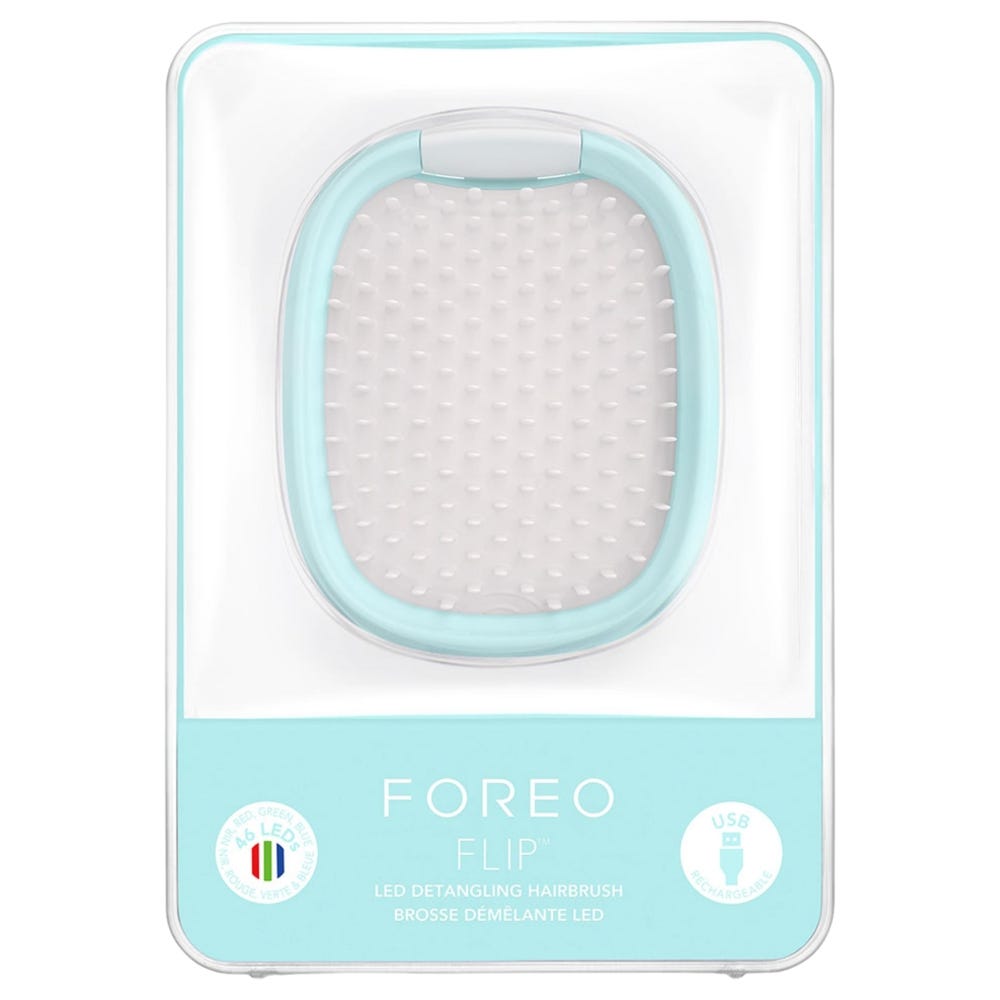 FOREO FLIP™ LED  Hairbrush Arctic Blue