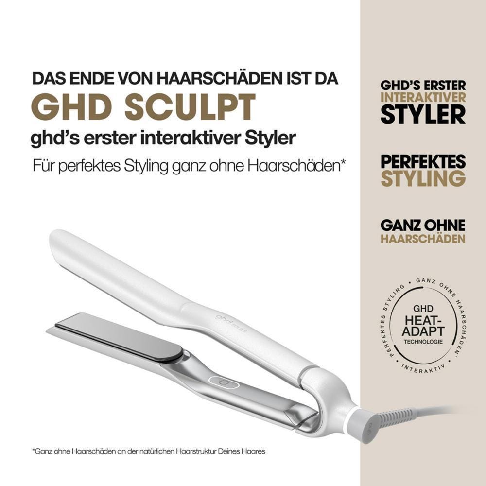 GHD sculpt Styler Glätteisen weiß