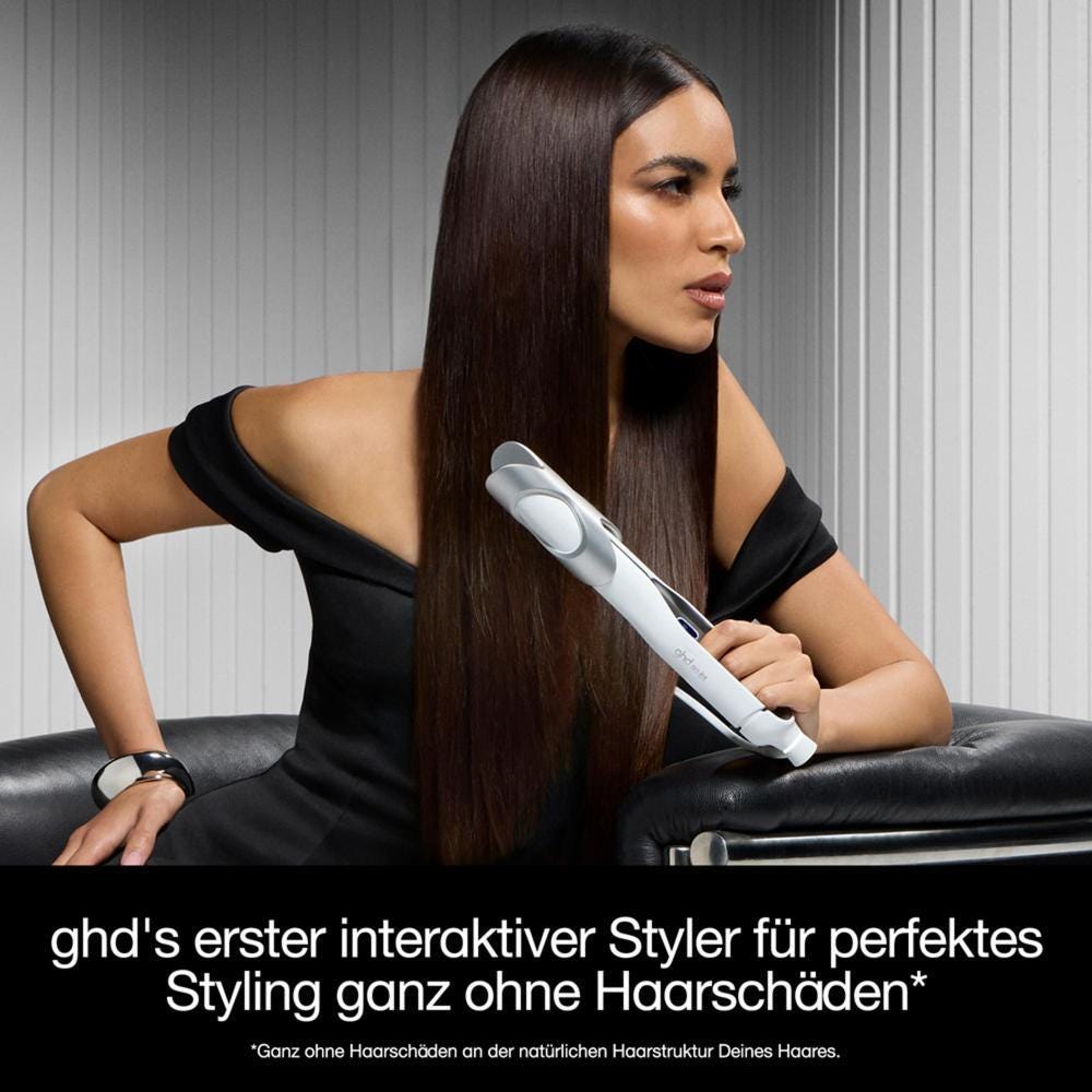 GHD sculpt Styler Glätteisen weiß
