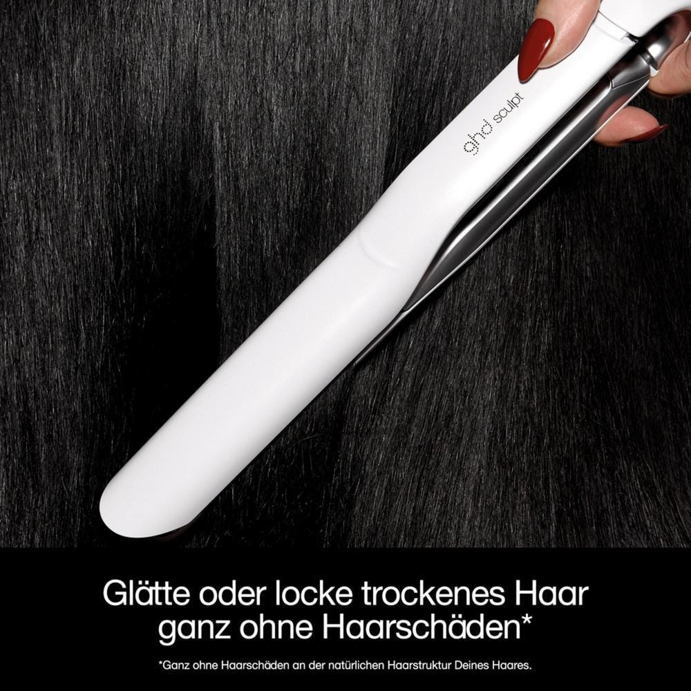 GHD sculpt Styler Glätteisen weiß