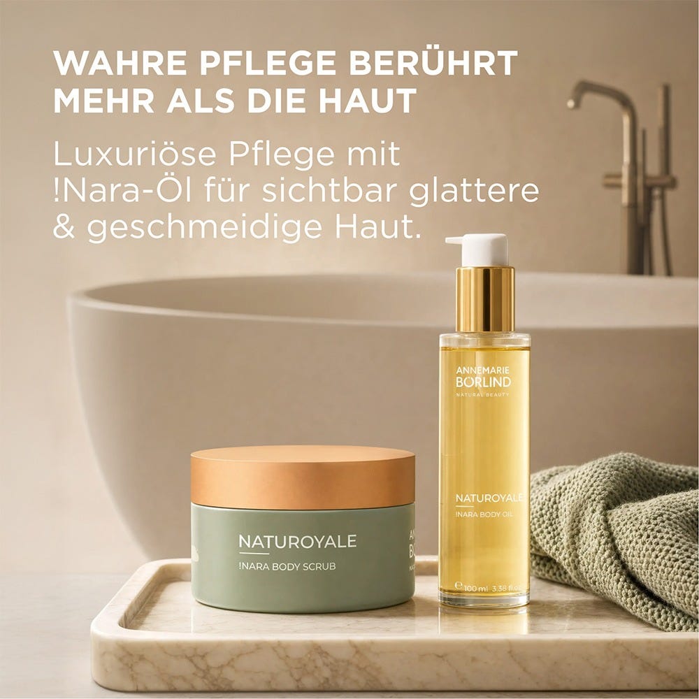 ANNEMARIE BÖRLIND NATUROYALE !NARA KÖRPERPEELING 250 ml